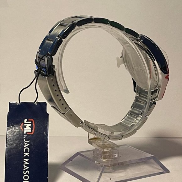 Florida State Seminoles OFFICIAL NCAA Stainless-Steel Watch by Jack Mason NEW - Picture 7 of 10